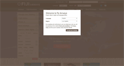 Desktop Screenshot of fijiairways.com